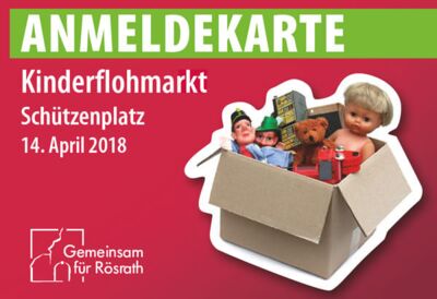 Bild Anmeldekarte Kinderflohmarkt